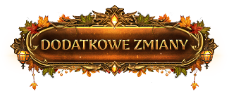 Dodatkowe zmiany