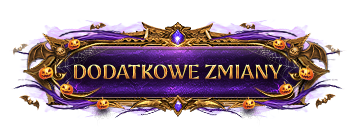 Dodatkowe Zmiany