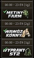 Event czasowy w kalendarzu